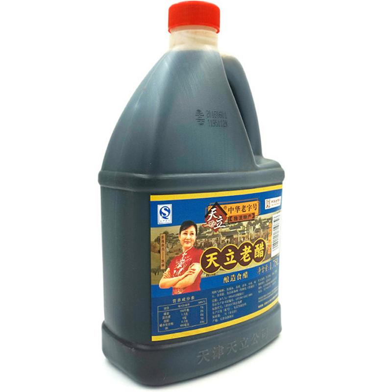 天立(BLUECLIVIANOBILIS)老醋1750ml/桶装 调味品食用醋米醋 烧菜烹饪 凉拌炒菜蘸食饺子