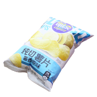 可比克纯切薯片150g原味薯片休闲小食膨化食品