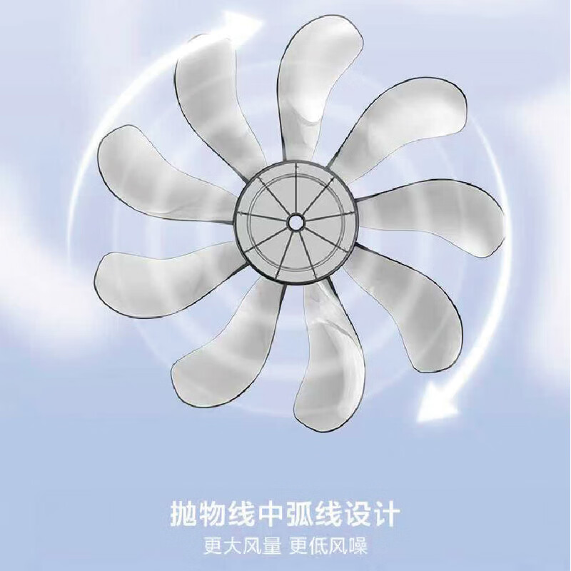 艾美特(Airmate)家用节能省电遥控落地扇FS25-R118高清大图