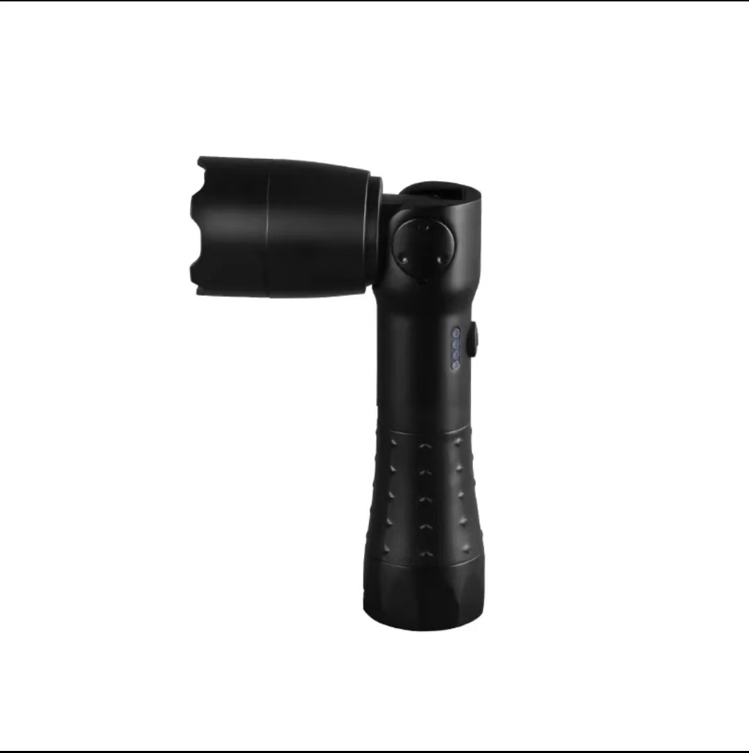 华光毅HYBX9106 3W LED转角电筒(计价单位:个)黑色