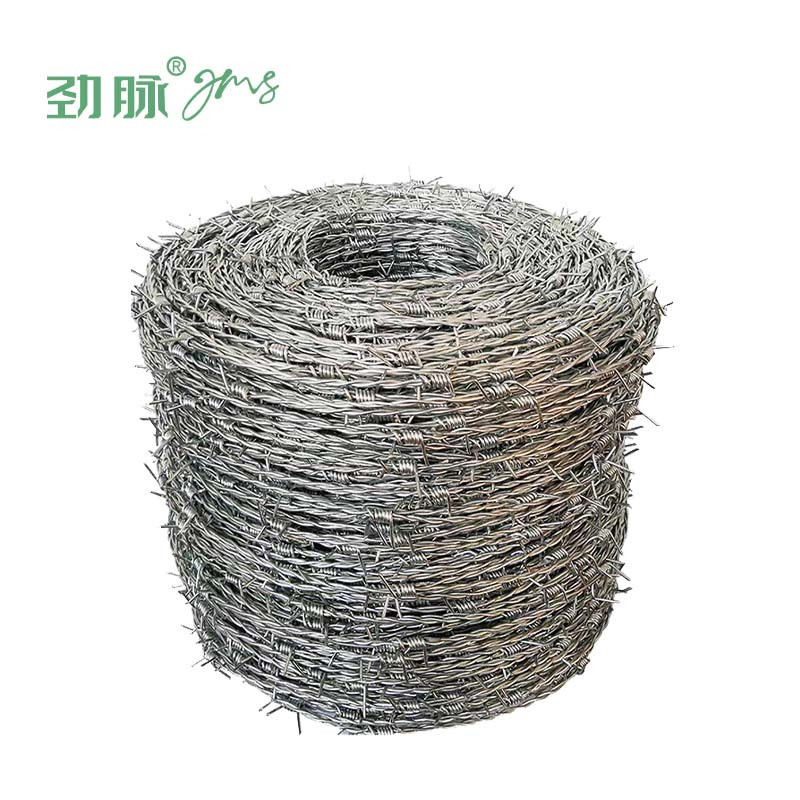 劲脉 镀锌钢丝刺绳 200米双股3.6mm丝粗 卷高清大图