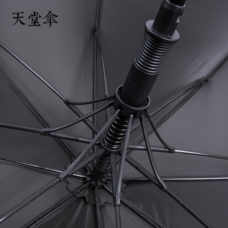 雨伞长柄晴雨伞复古长杆直柄伞商务印刷logo定制伞