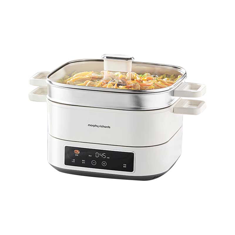 摩飞电器(MORPHY RICHARDS) 家用6L大容量IH桑拿电火锅 MR8901