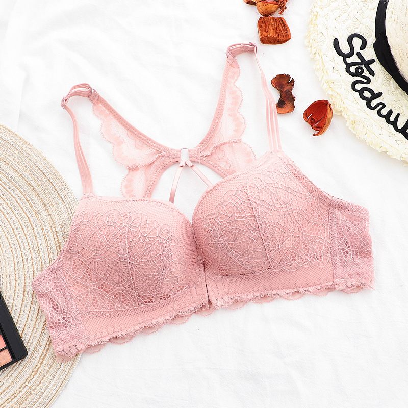 伊卡奇2020新款文胸jy1759超薄文胸大码内衣女软钢圈蕾丝调整型文胸