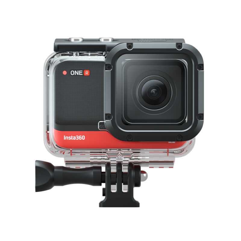 Insta360 ONE R 广角潜水壳 防抖水下高清vlog航拍运动相机全景相机运动摄像机防水壳高清大图