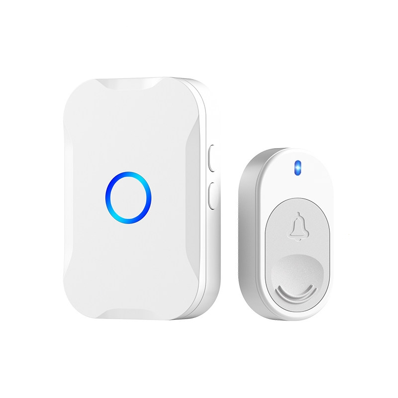 古达门铃无线家用电子超远距离一拖二无限电铃叮咚别墅遥控门玲