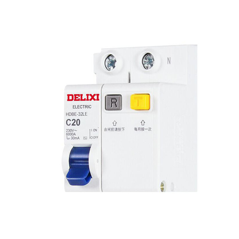 德力西 HDBE32LE1C20 空气开关带漏保小型漏电保护断路器20A 1P+N (单位:个)