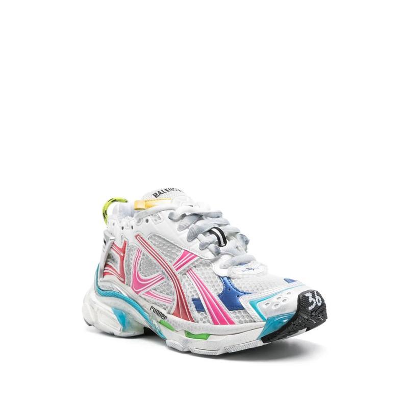 BALENCIAGA巴黎世家时尚运动慢跑鞋女子代购772767W3RBW_9645专柜