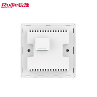 锐捷(Ruijie)无线千兆面板AP WIFI6 1800M RG-EAP162(G)接入点 白色