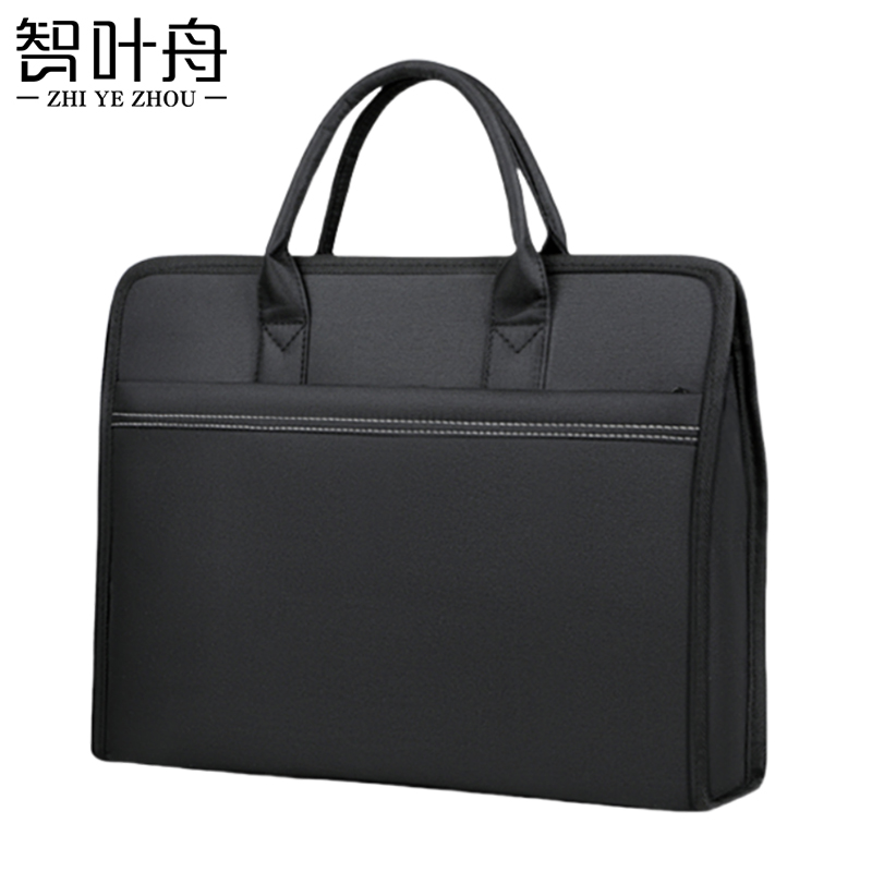 智叶舟手提公文包38.5*8.5*31cm个高清大图