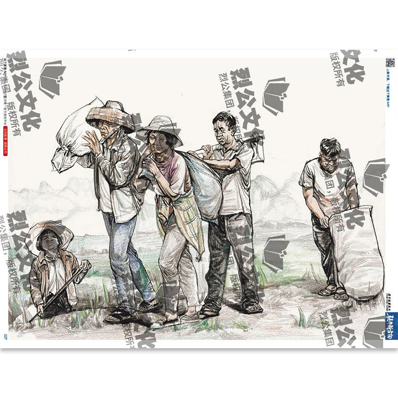 [正版]联考新方向4速写临摹范本 2023烈公文化郝瑾超高清大图