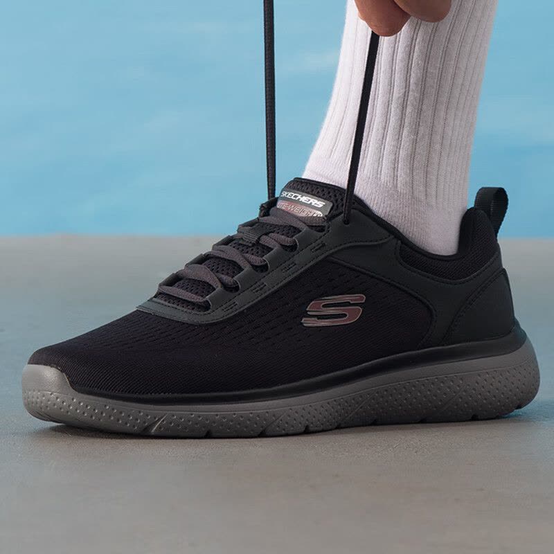 斯凯奇 男新款春季运动鞋 8790360/BLK-8.5双图片