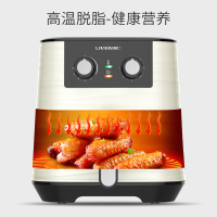 利仁(Liven)空气炸锅家用多功能无油煎炸无烟大容量双锅热空气循环不粘烤架易清洗自动断电KZ-J5502