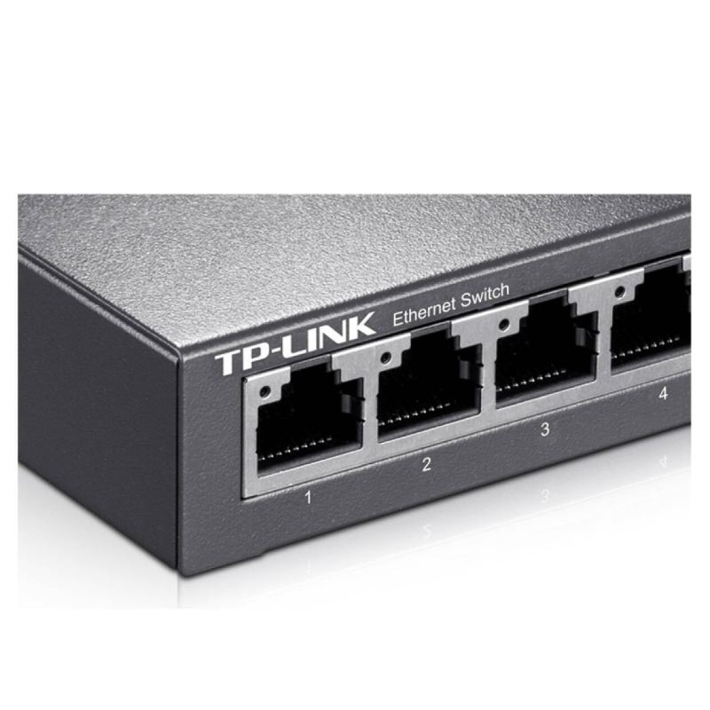 TP-LINK 5口千兆交换机 企业级交换器 监控网络网线分线器 分流器 金属机身 TL-SG1005D DMS