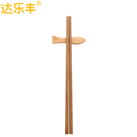 达乐丰 木质筷子 KZ013 10双装 进口铁木筷 无漆无蜡筷子 实木筷子家用小礼盒原木筷 国产 一次性使用(否)