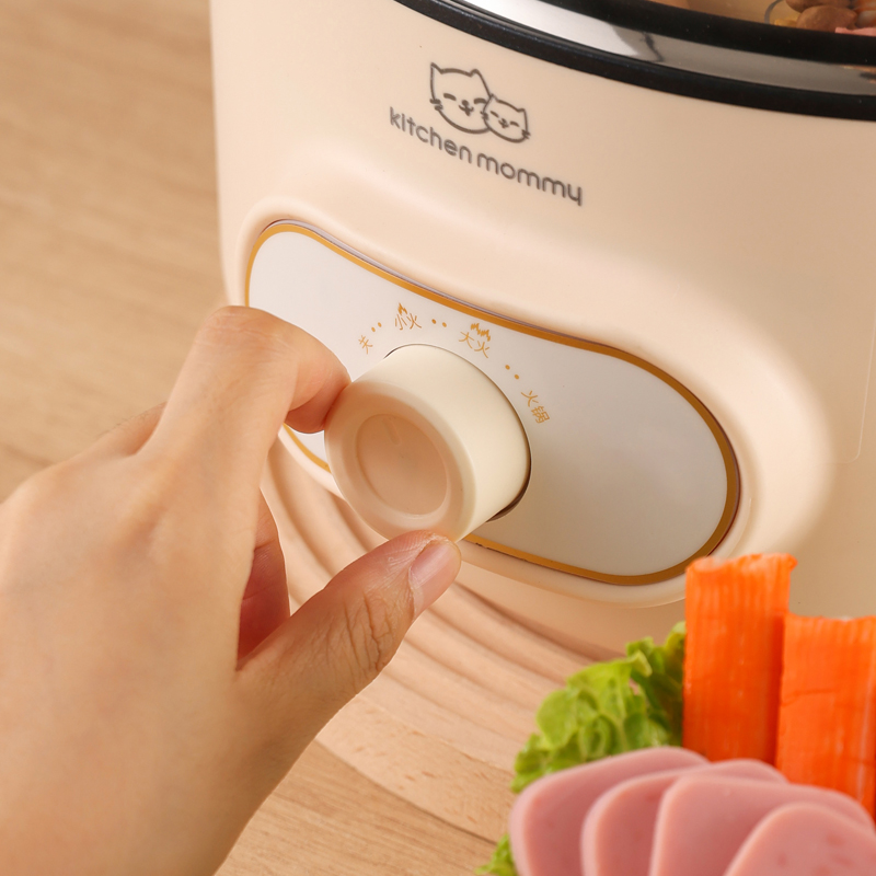 厨创妈咪kitchen mommy 电火锅(电蒸煮锅) KT-DHG-3106高清大图