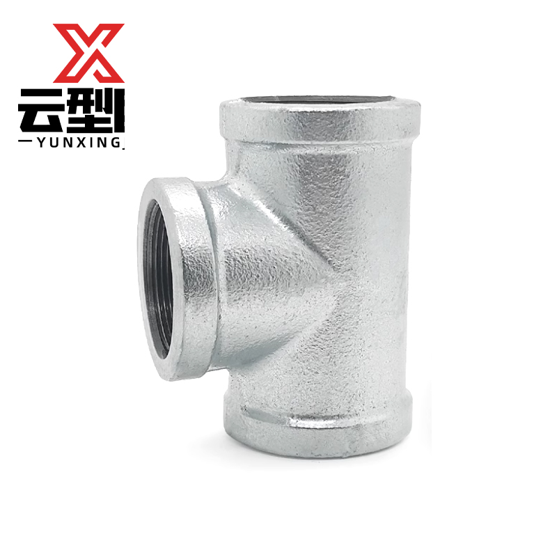 云型巨 镀锌三通 镀锌管件配件 三通 DN15 单位:个高清大图
