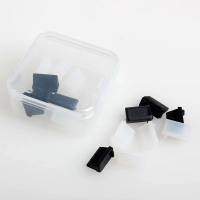 高级硅胶防尘USB封堵塞 12*5.5mm