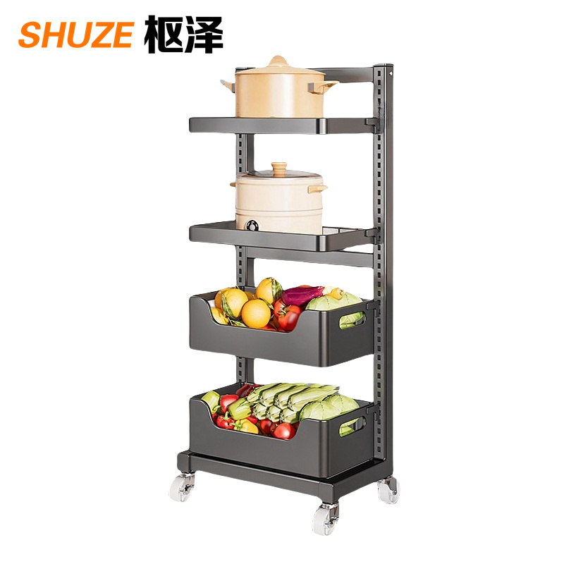 枢泽 多层可调节置物架 二板二框 个高清大图