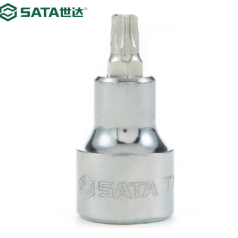 世达(SATA) 12.5MM系列50MM长花形旋具套筒T55 24108