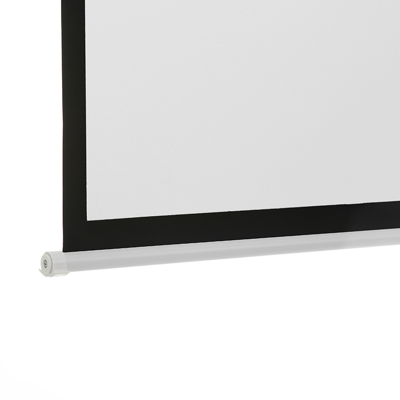 红叶150英寸16:10玻纤电动遥控投影幕 投影机幕布 投影仪幕布高清大图