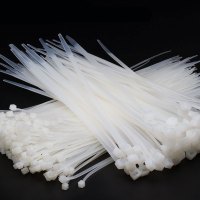 冰禹 SNll-128 自锁式尼龙扎带 理线带 加强塑料绑扎线 8*600MM国标(100条)