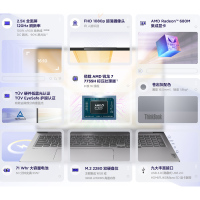 联想ThinkBook 16+ 2023款 AMD锐龙标压笔记本电脑 16英寸标压轻薄本(R7-7735H/32G/2TB/2.5K/120Hz)