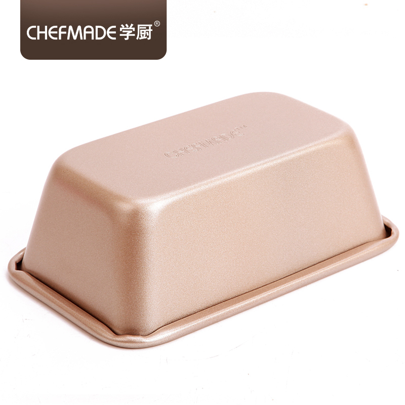 学厨 CHEFMADE 烘焙模具蛋糕模具 重碳钢材质 1磅不粘蛋糕面包模烤箱用具 厨房工具WK9064