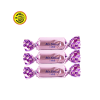 徐福记糖果零食双扭口嚼糖蓝莓味500g简装散称喜糖水果味软糖牛奶糖