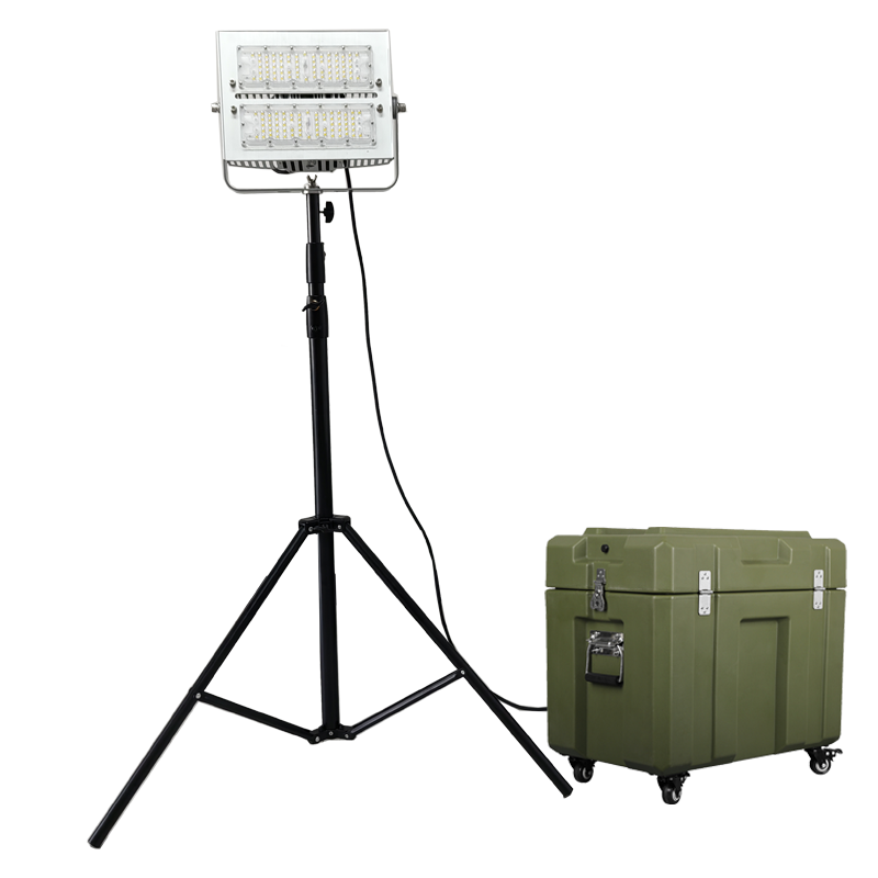 宝富睿光电EBYK3050-5K 24V 100W IP42 LED 锂电池 LED移动抢修灯(计量单位:台) 银色高清大图