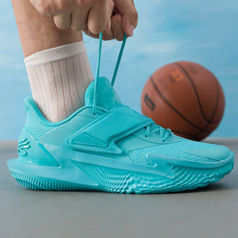 安德玛(Under Armour)男鞋篮球鞋新款运动鞋耐磨舒适训练鞋比赛实战场上球鞋6000777-400 ZP高清大图