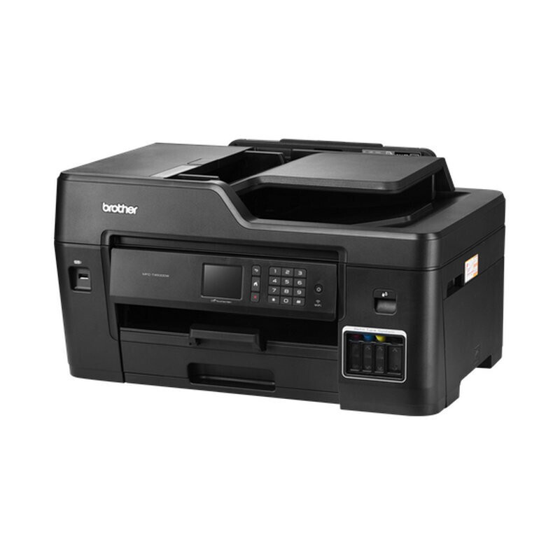 兄弟MFC-T4500dw彩色打印机A3A4一体机喷墨无线打印复印扫描传真原装连供加墨水自动双面打印 套餐五