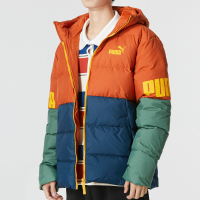 PUMA彪马2022年冬季男子运动休闲连帽保暖羽绒服 676032-64
