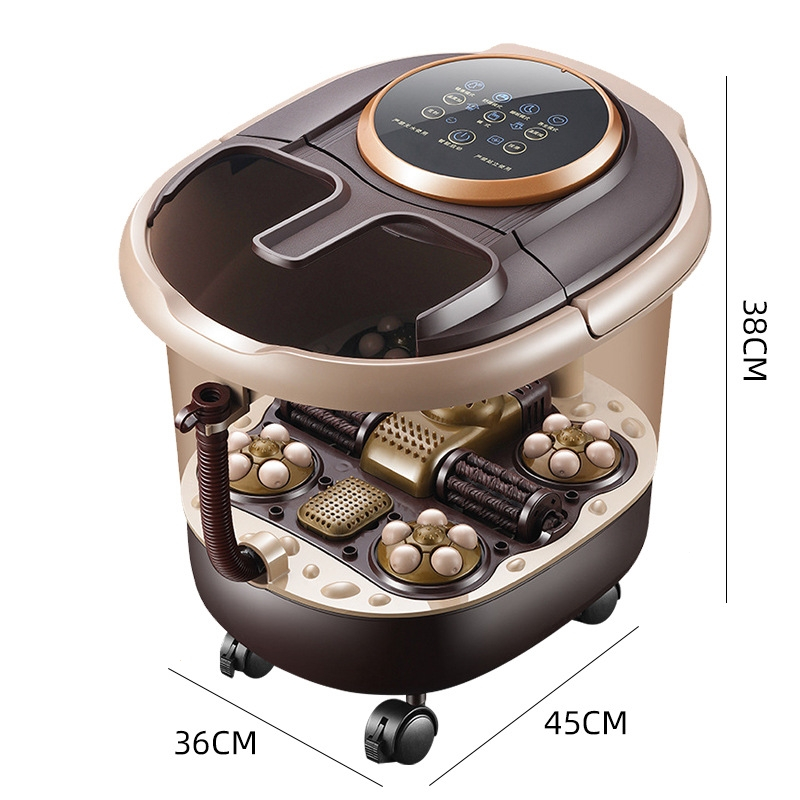 法耐熏蒸足浴盆全自动按摩加热泡脚桶家用洗脚盆电动恒温泡脚盆批发