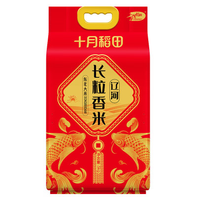 十月稻田东北大米5kg（辽河长粒香）