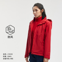 凯乐石KAILAS男女厚三合一冲锋衣抓绒内胆防水透气防风外套两件套