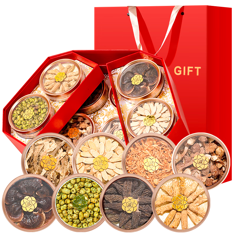 福东海万紫千红八拼礼盒-C335克/盒