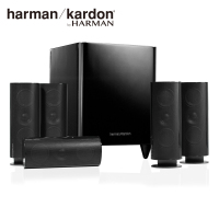 哈曼卡顿 HKTS 30BQ+哈曼卡顿AVR 161S套装音响5.1声道4K蓝牙家庭影院3D音箱