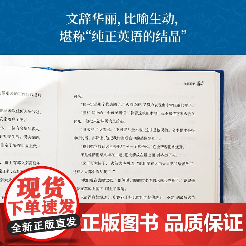 快乐王子:王尔德童话全集 英国 奥斯卡·王尔德 经典译林系列 世界文学名著小说学生阅读课外阅读书目 译林出版社高清大图