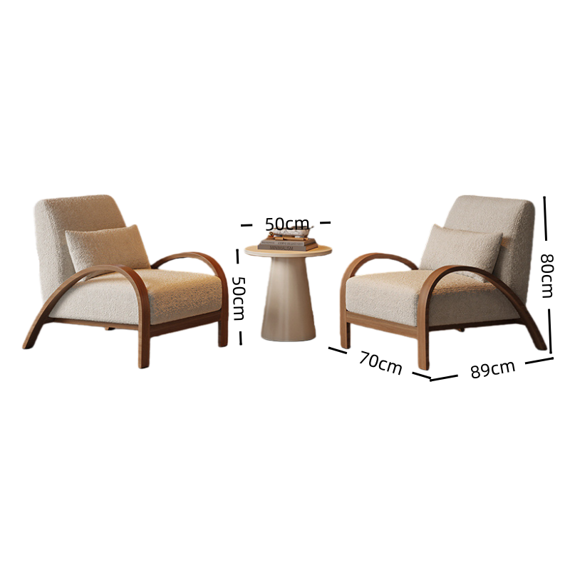 璎蕙 沙发椅1*2+边几 套高清大图