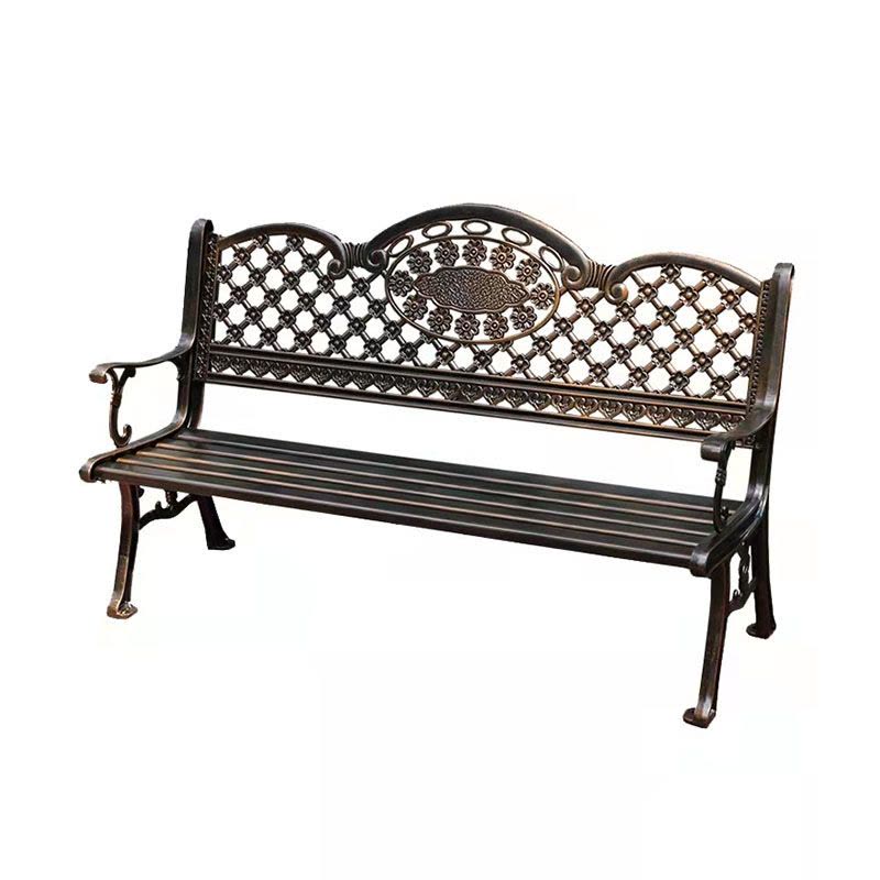 美沐芯品(MEIMUXINPIN)XP-GYY161现代简约铸铁铸铝户外公园椅长椅图片