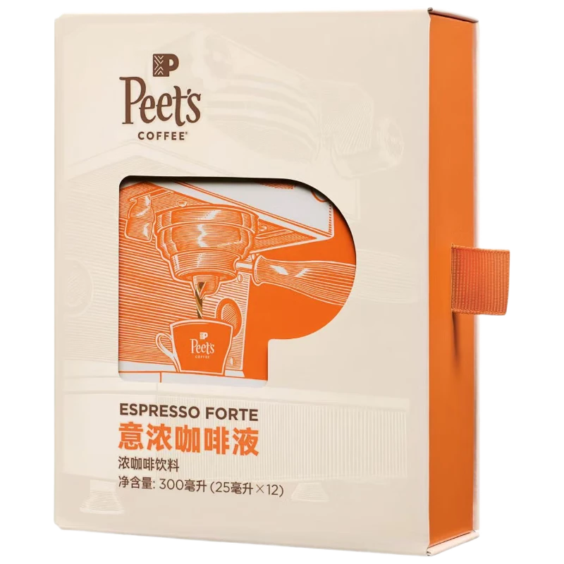 皮氏咖啡皮爷意浓咖啡液300ml*1盒