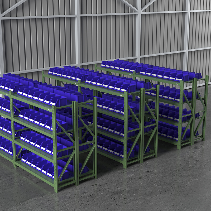 臻远 ZYJJ-HJ-008 仓储货架重型货架绿色主架2000*600*2000mm/300kg高清大图