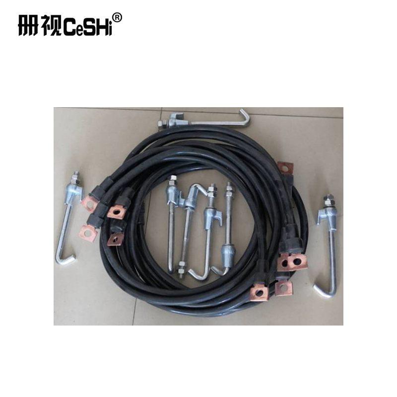 册视监控配件铜导线回流线(含卡具、连接板、回流钩配件)800A*2M根高清大图