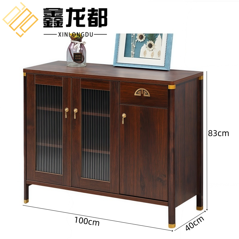 鑫龙都餐边柜茶水柜高清大图