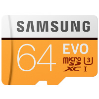 三星(SAMSUNG) microSD存储卡 64G Class10 UHS-3 传输100MB/s 车载 行车记录仪
