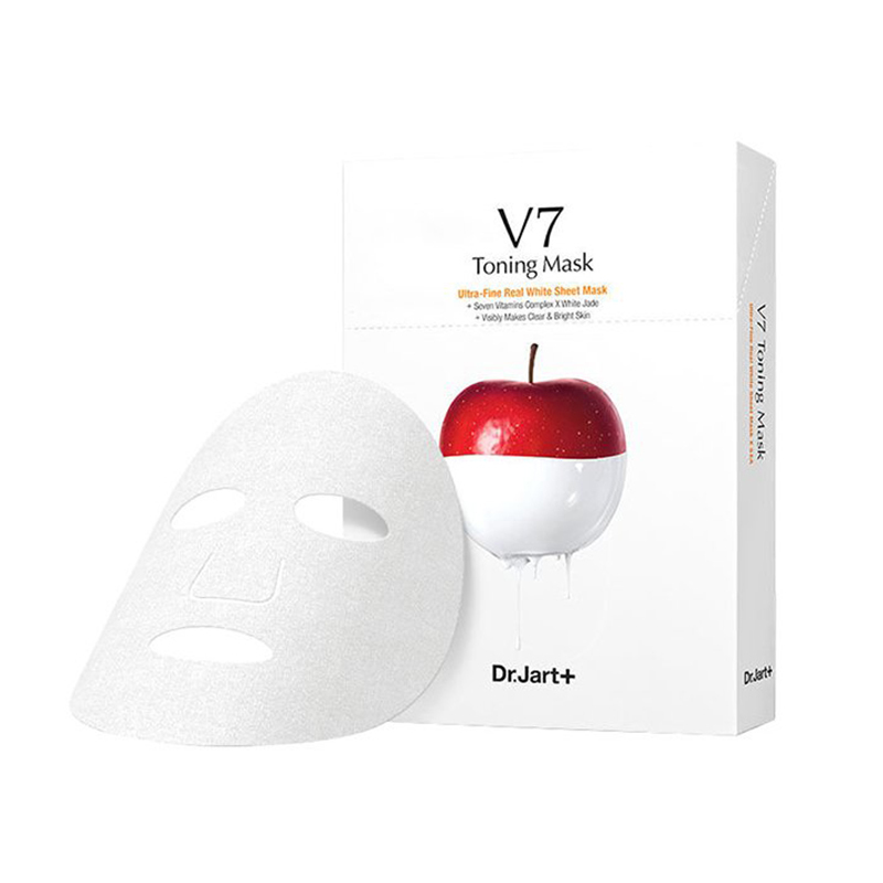 Dr.Jart+蒂佳婷V7维他命活颜提亮面膜5片撕拉面膜保湿补水滋润营养
