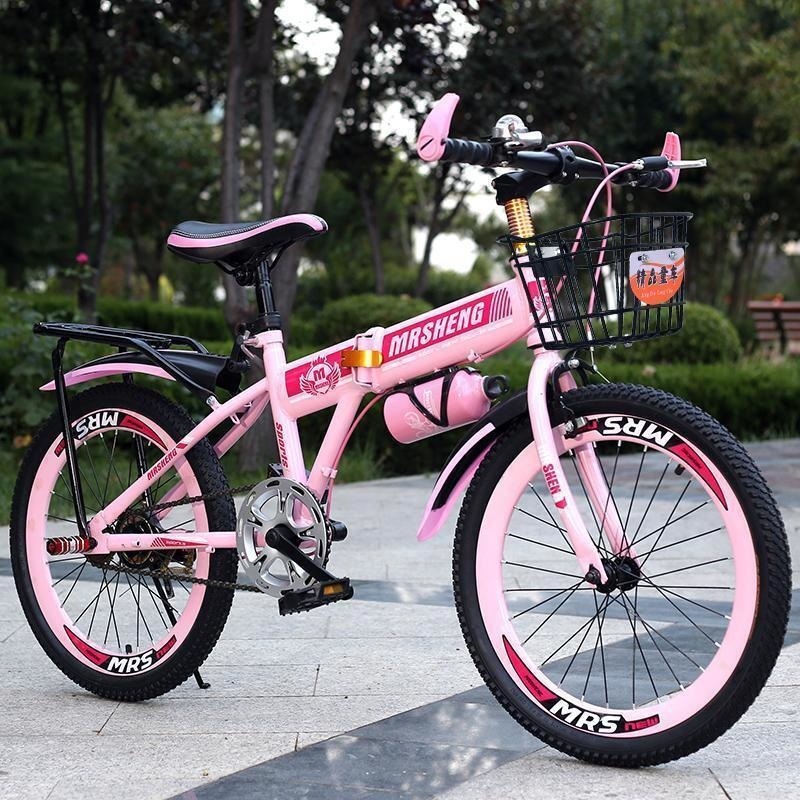 新款折叠山地自行车1820寸男女童适用小学生赛车高清大图