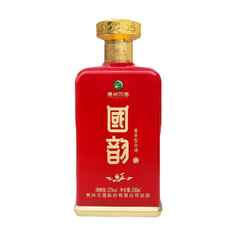 习酒国韵红 53度500ml酱香型 新老版本年份随机高清大图