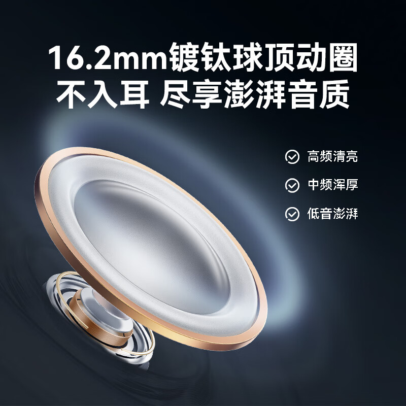 声阔飞跃线2合1不入耳蓝牙耳机AeroFit Pro开放舒适音质颠覆无线运动跑步骑行46H续航白高清大图